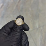 18K Gold Custom Made Diamond Ring 67056