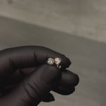 .925 Silver Diamond Earrings 1 Ctw 71505