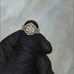 Flower Diamond Ring Set 17033