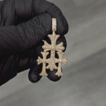Triple Cross Pendant 71317