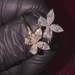 Butterfly Diamond Ring 70010