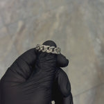14K Yellow Gold Diamond Cuban Link Ring 66194