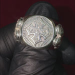 .925 Silver Cross Ring 70894