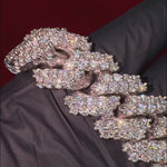 2 Row Diamond Miami Cuban Bracelet 69881