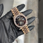 2026 Rolex Day-Date 40mm | 18K Everose Gold | Diamond Bezel | 228345