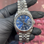 2026 Rolex Datejust 41mm | Oystersteel | Blue Stick Dial