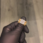 Double Skull Diamond Ring 70926