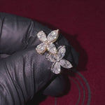Diamond Butterfly Earrings (Lab) 69832
