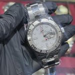 Rolex Yacht-Master 40mm | Stainless Steel | Platinum Dial | REF: 16622