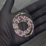 10 Pointer Multicolor Tennis Chain 71396