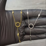 .925 Silver Lariat Fashion Necklace 71311