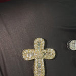 Baguette Diamond Cross 68625