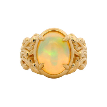 14K Gold Starry Night Ring