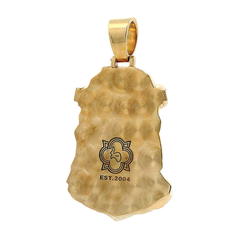Gold Stealth Jesus Pendant, view 4