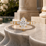 Marquise Diamond Engagement Ring 1 CT 71336