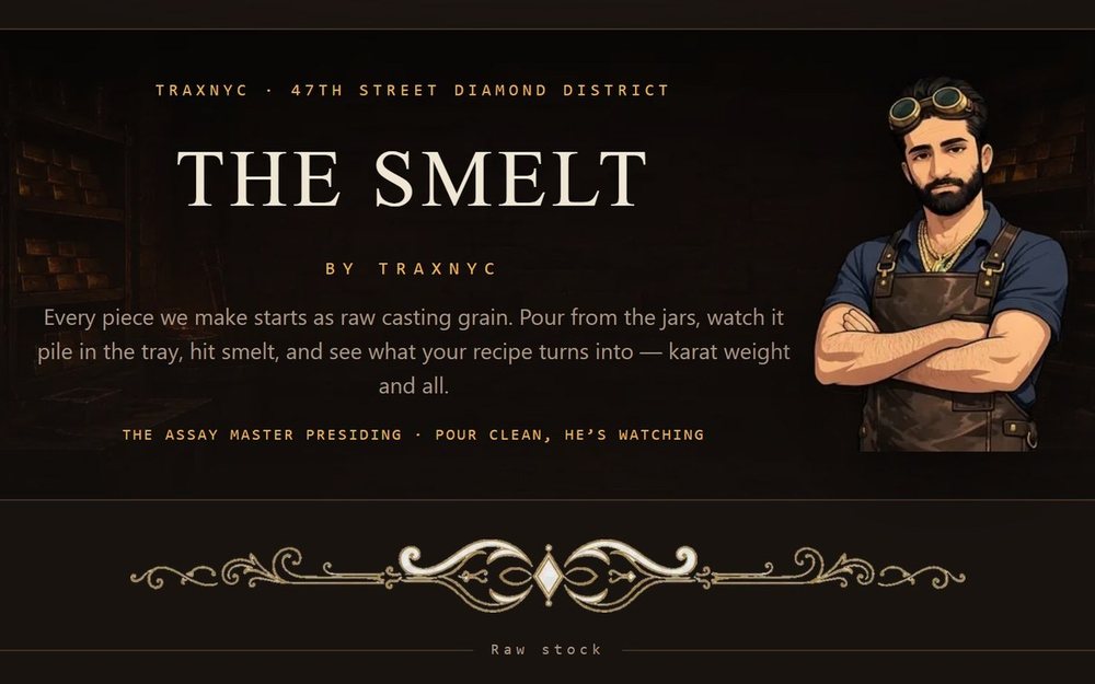 The Smelt by TraxNYC, with the assay master