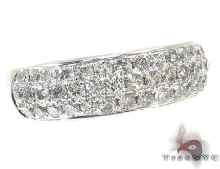 mens 3 row diamond ring