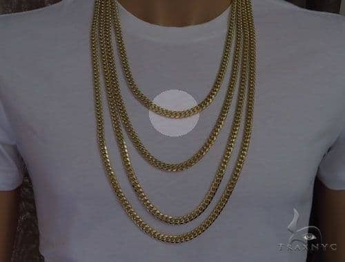 7mm 24 inch cuban link chain