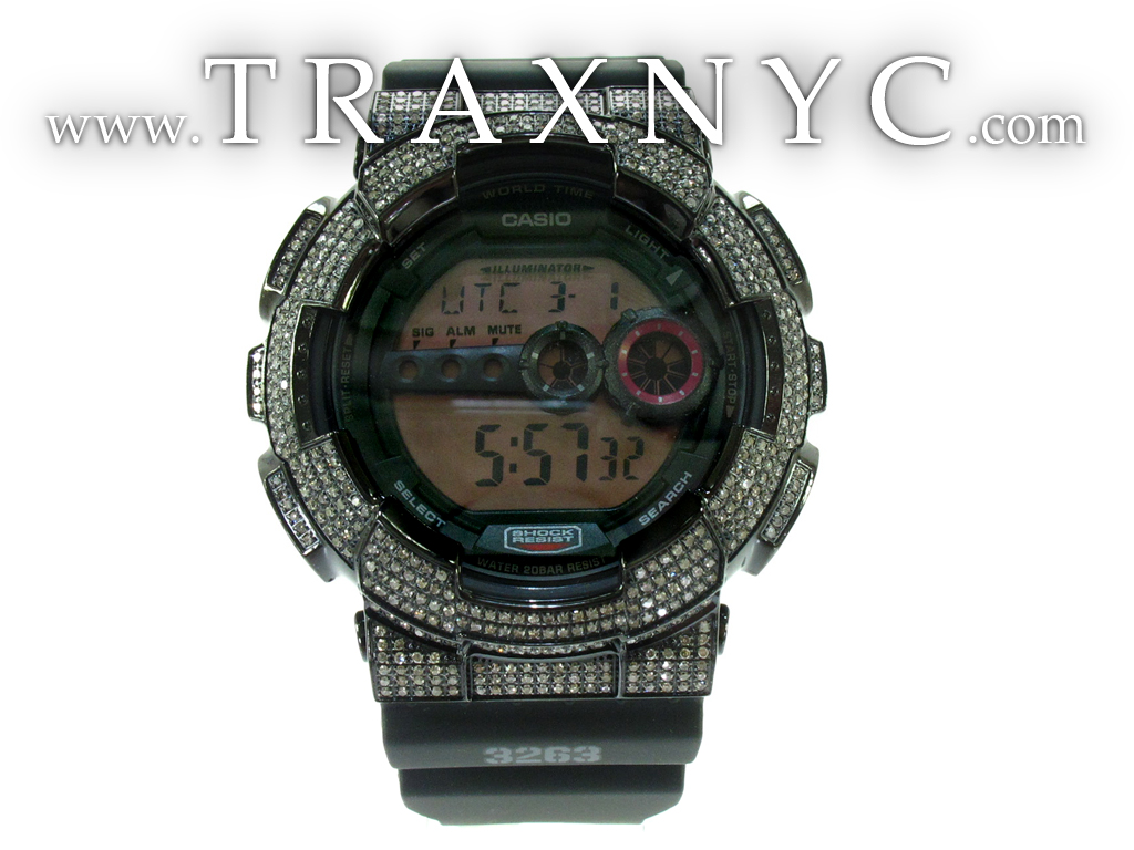 G-Shock Classic Digital Diamond Case 2 Watch GD100MS-1 27273