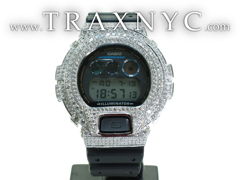 G-shock CZ Silver Case with Watch DW-6900 26299