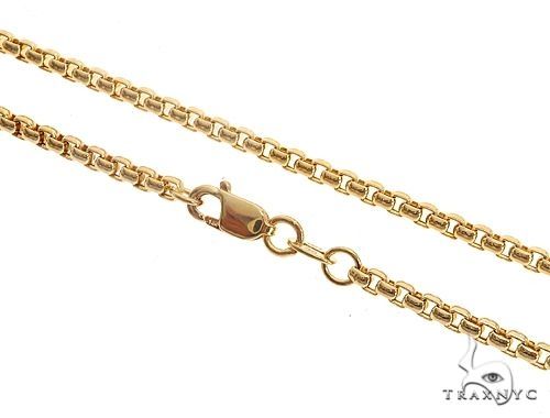 14 karat gold box chain